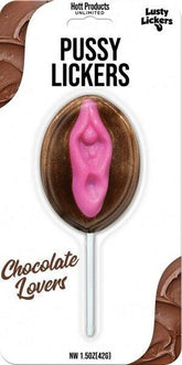 Hott Products Lusty Lickers Pussy Pop Chocolate Flavour Candy Party Gifts and Novelties